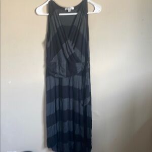 Spense Black and Gray Midi Dress 5/$50​